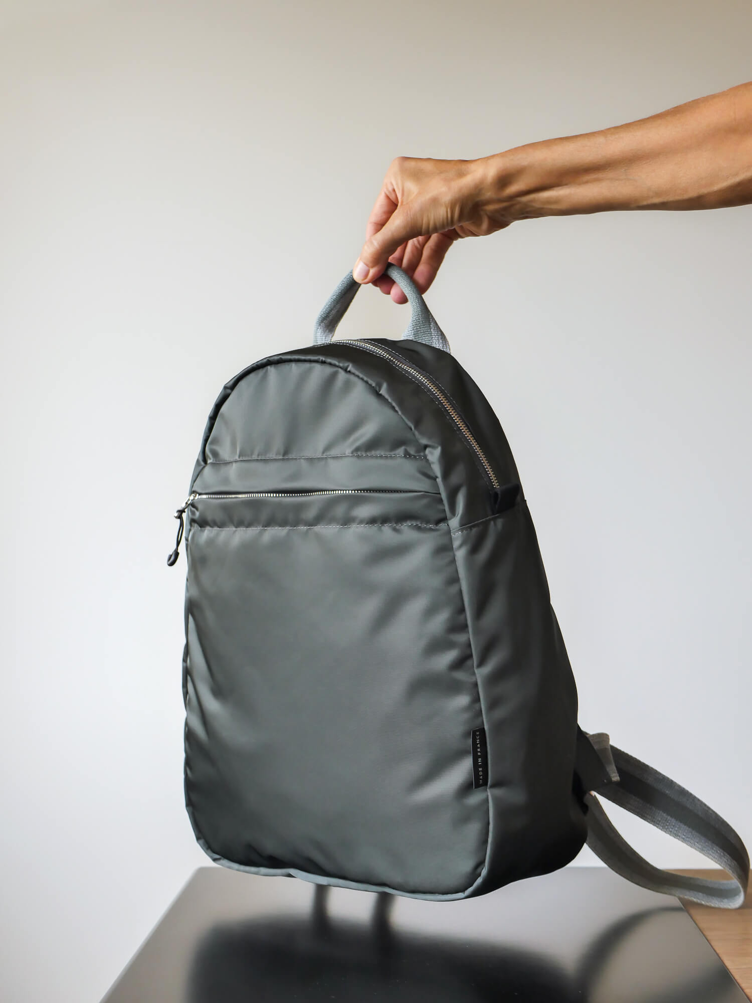 Gaston nylon satiné - Gris Foncé Swag Gris