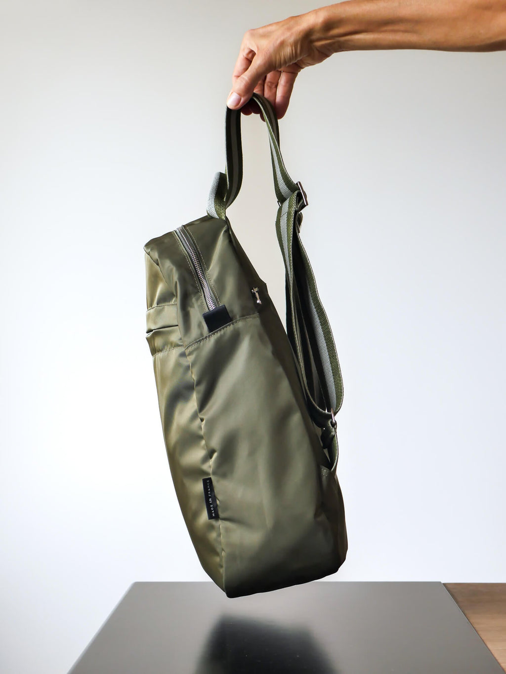 Gaston nylon satiné - Militaire Swag Kaki