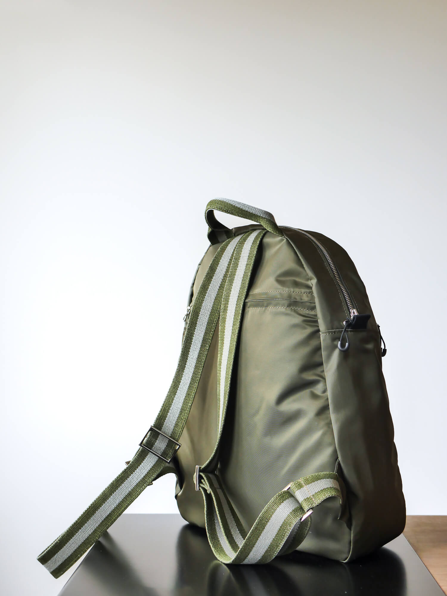 Gaston nylon satiné - Militaire Swag Kaki