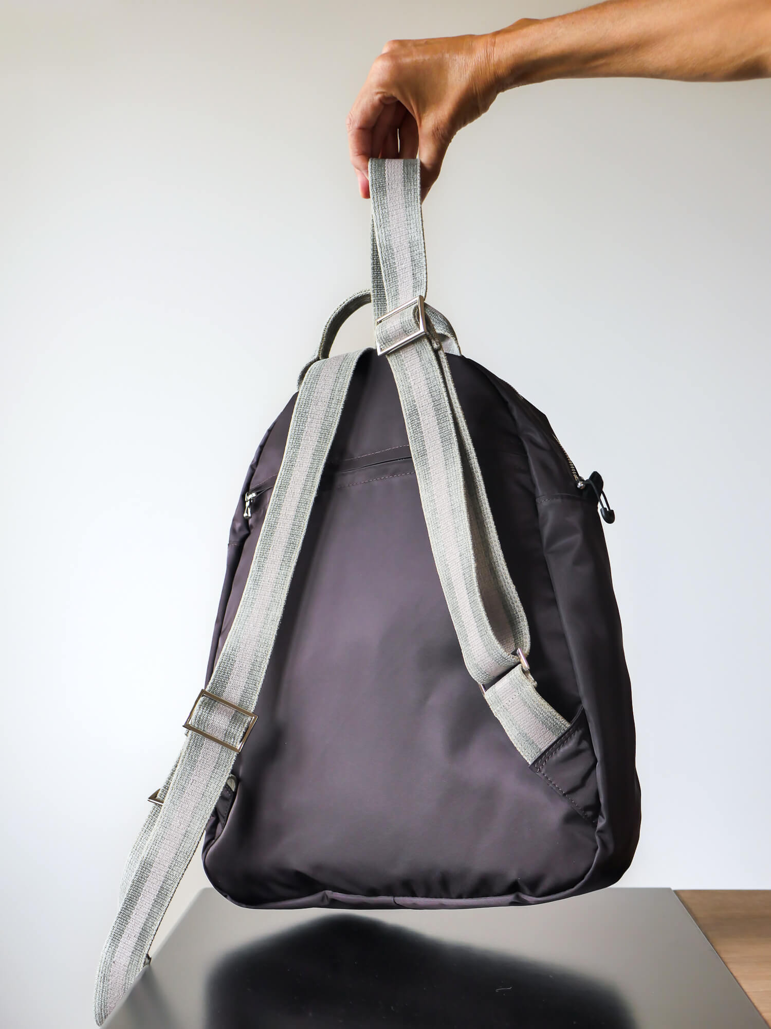 Gaston nylon satiné - Mure Sauvage Swag Rose