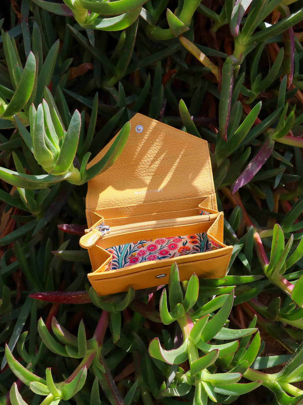 Katie porte cartes cuir dutch - Canary