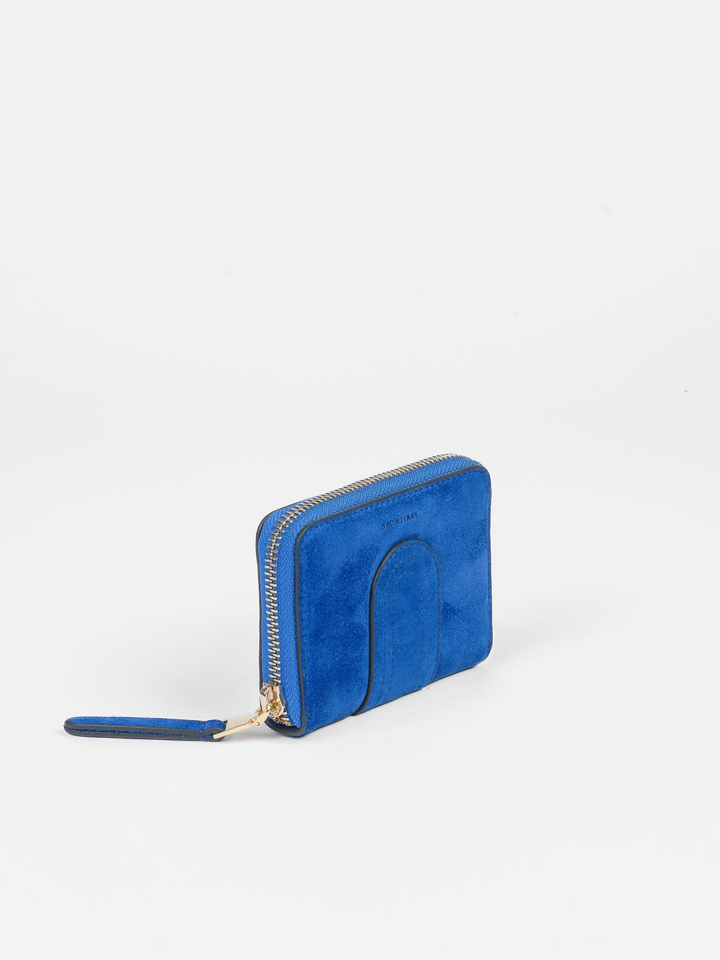 Lyra portefeuille daim - Bleu Electrique