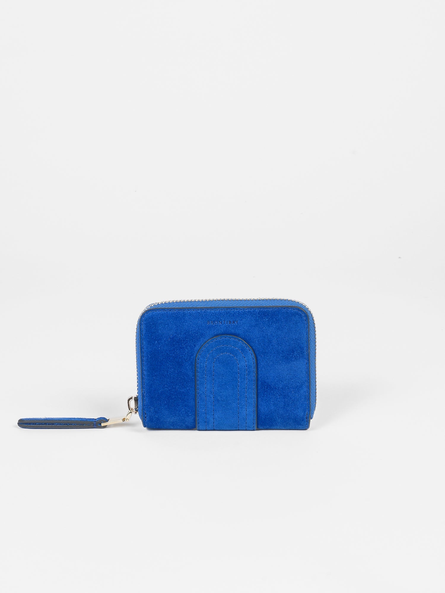 Lyra portefeuille daim - Bleu Electrique