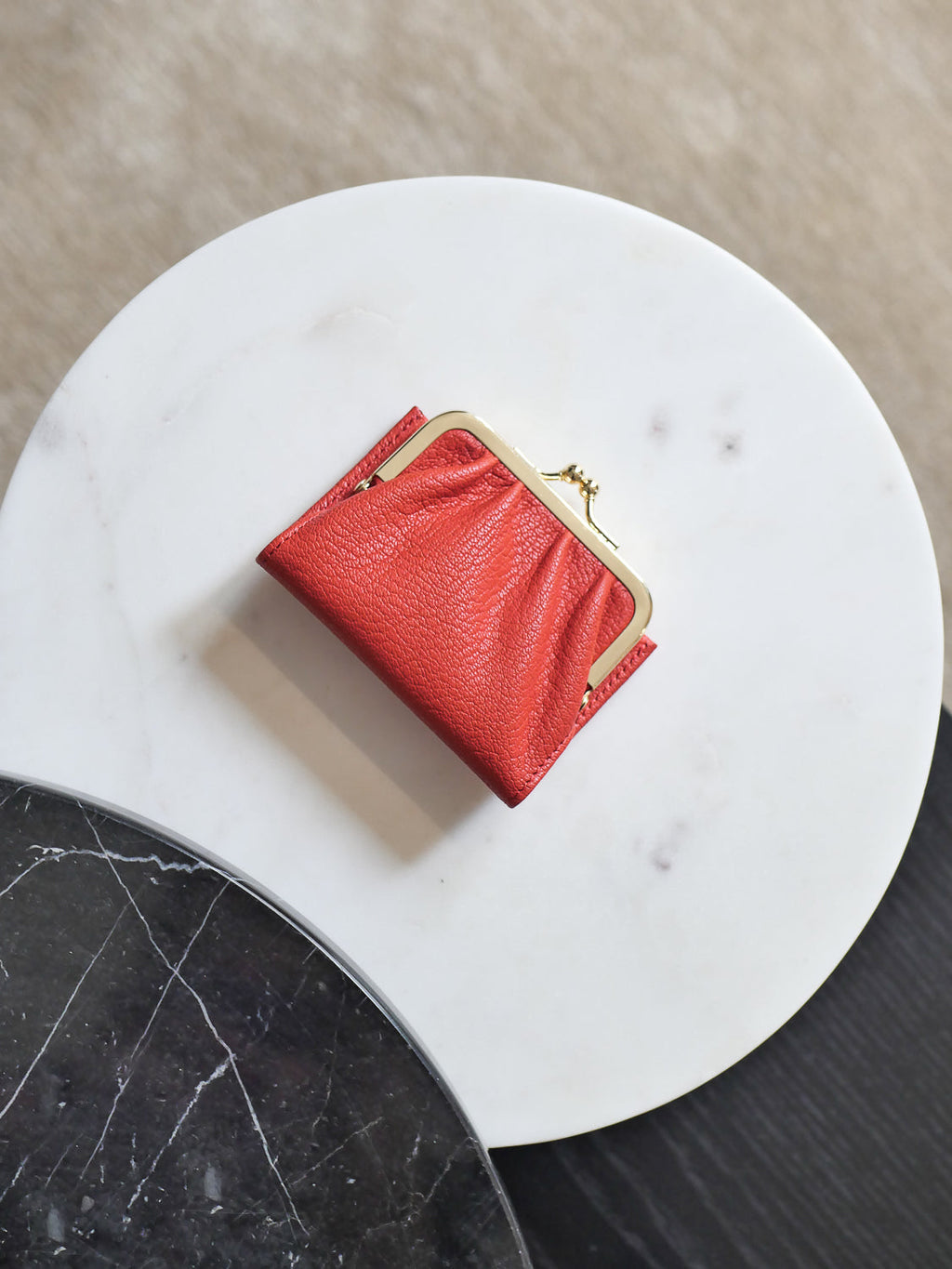 Maddy cuir dutch - Papaya