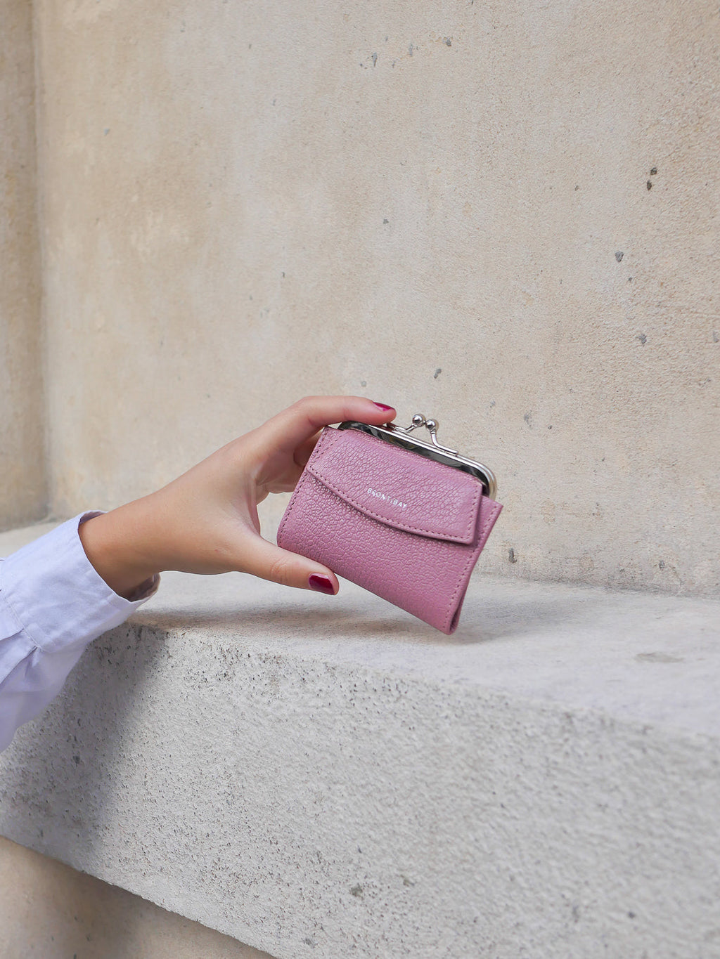 Maddy cuir dutch - Rose