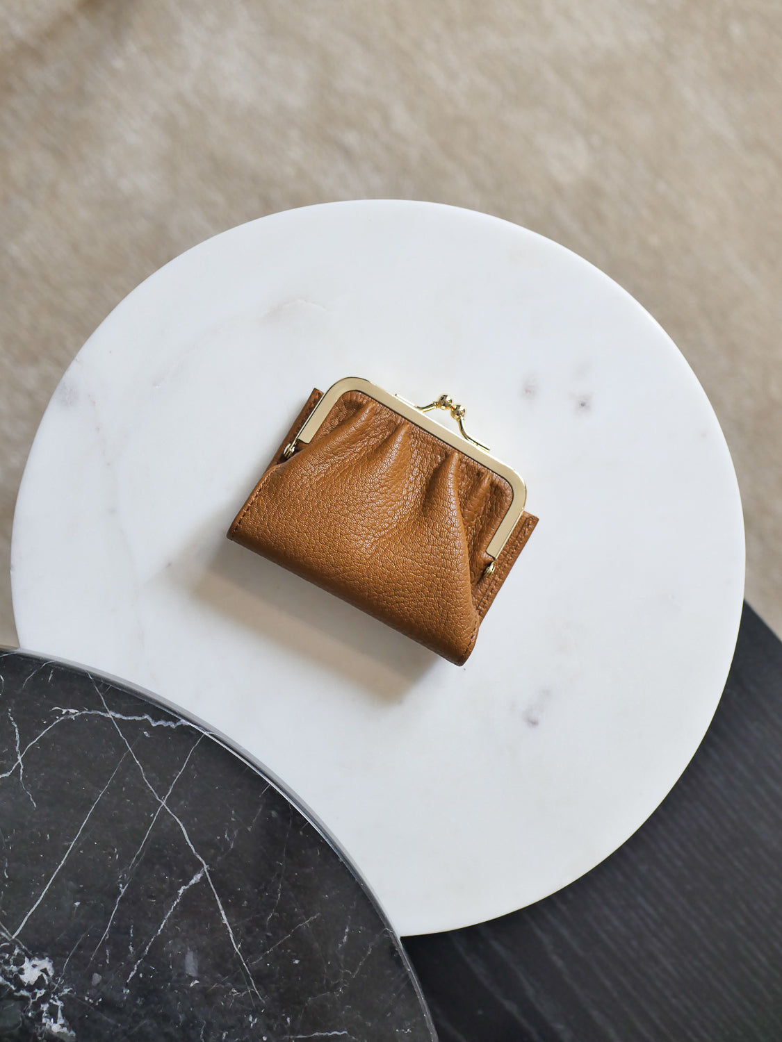 Maddy cuir dutch - Camel