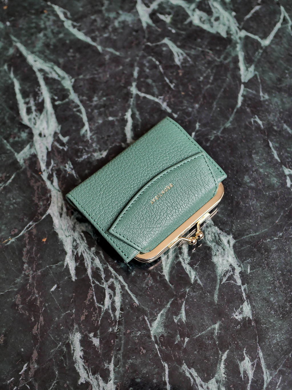 Maddy cuir dutch - Green Tea