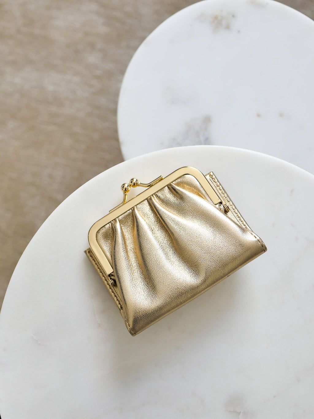 Maddy cuir luna - Old Gold