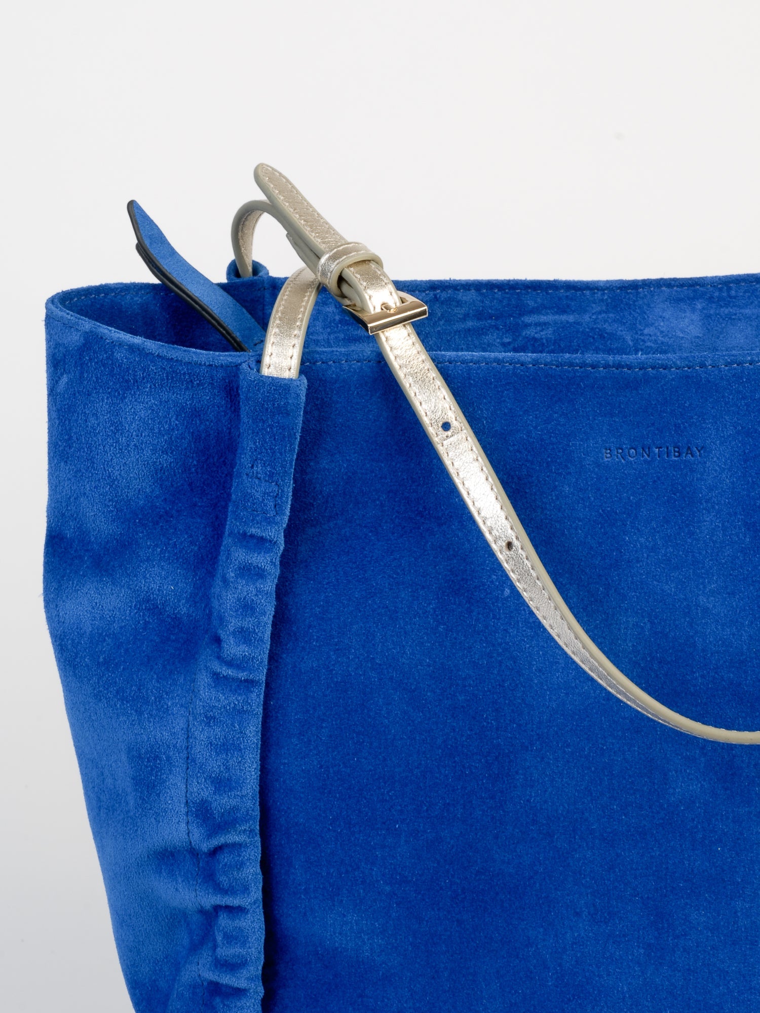 Maven sac daim - Bleu Electrique