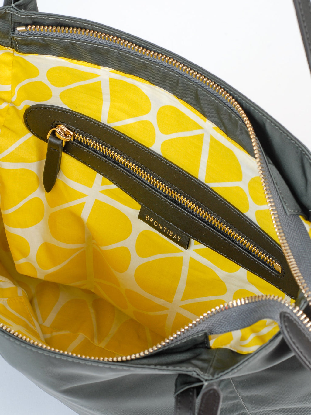Maven sac nylon satiné - Gris Foncé