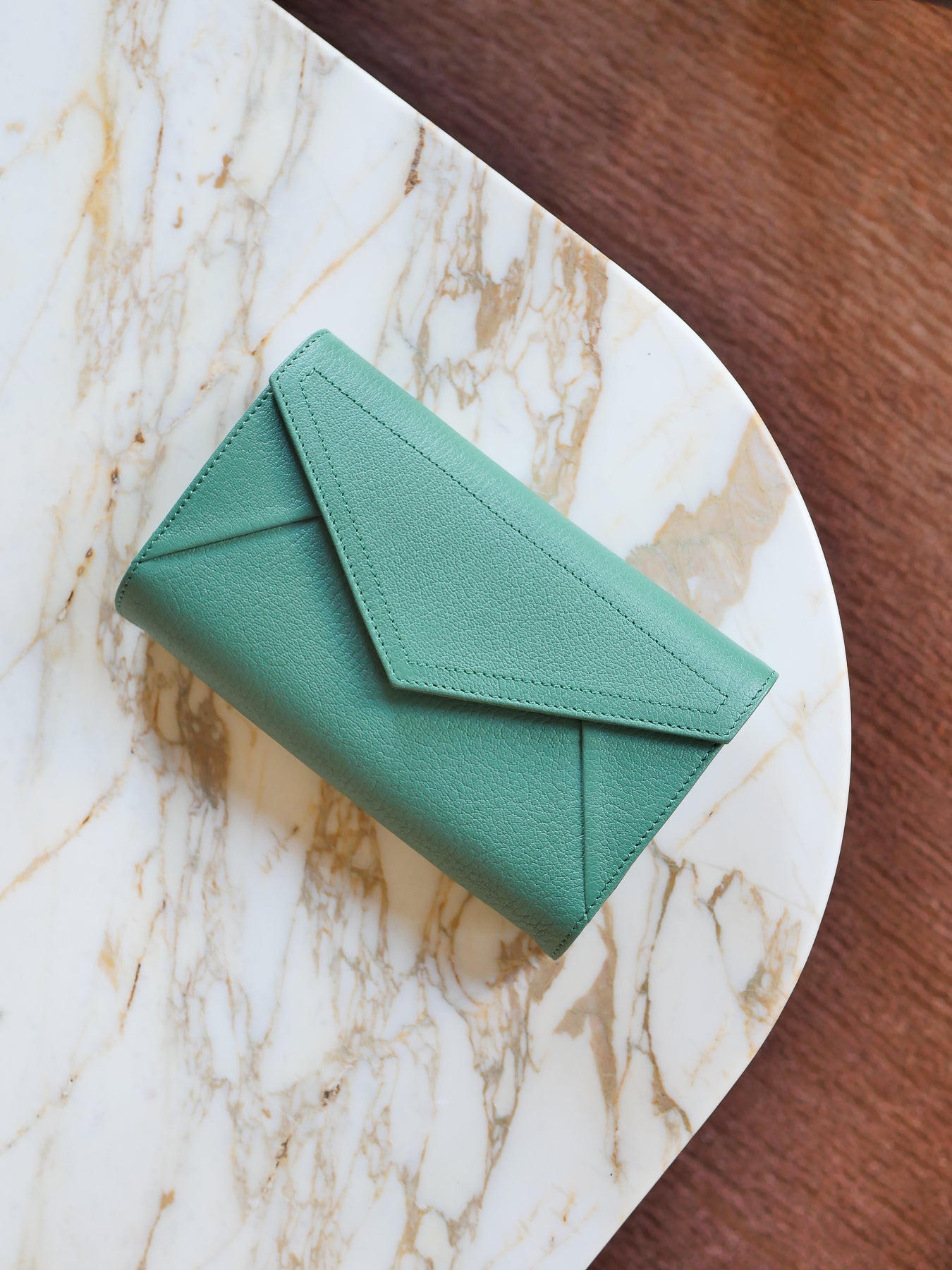 Nelly cuir dutch - Green Tea