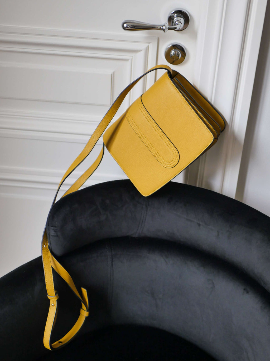 Pixie cuir dutch - Jaune