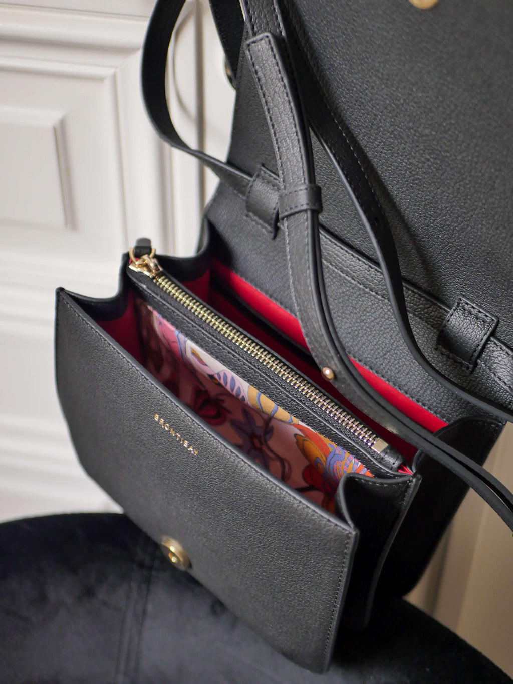 Pixie cuir dutch - Noir