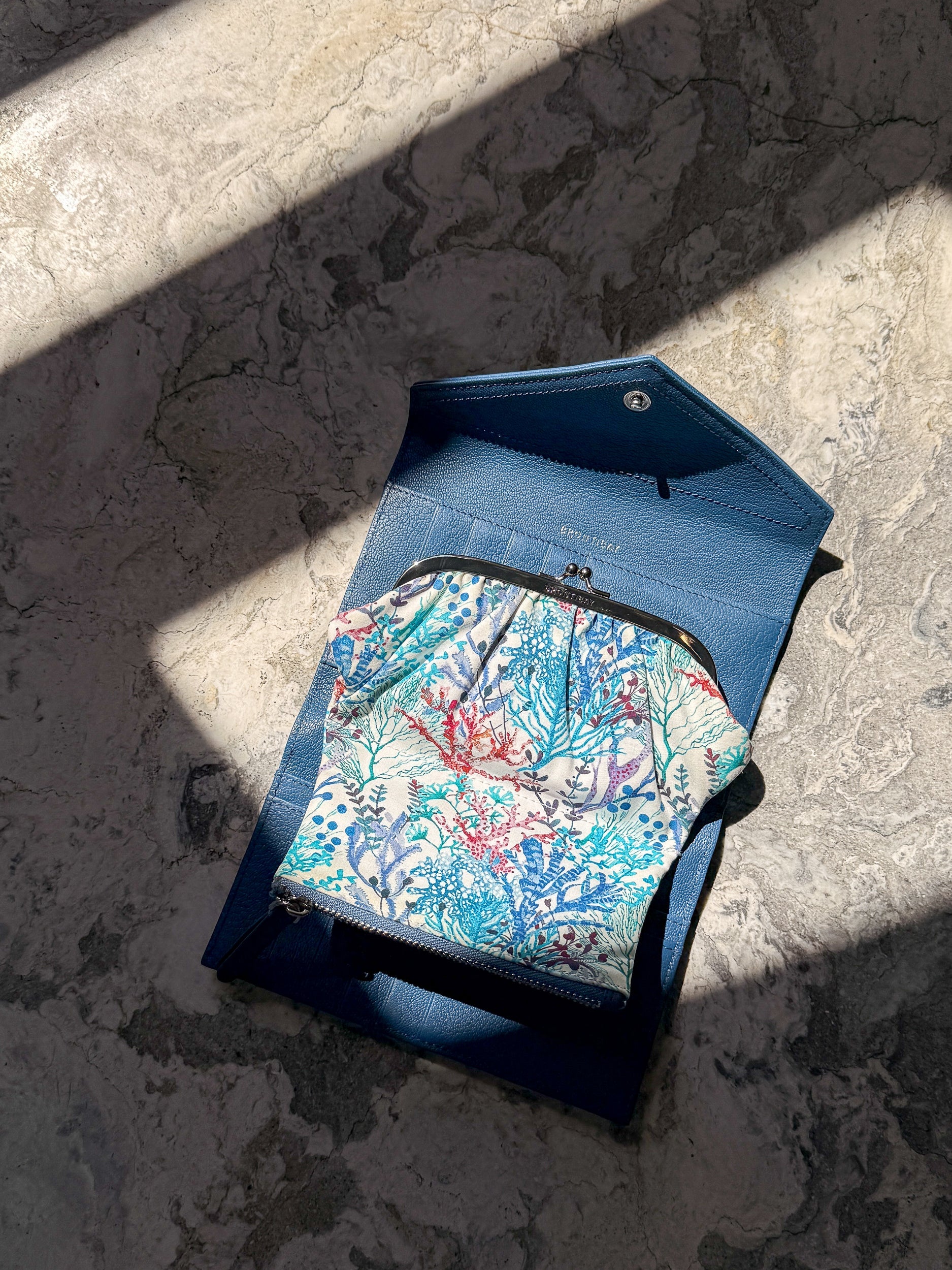 Nelly cuir dutch - Yale Blue