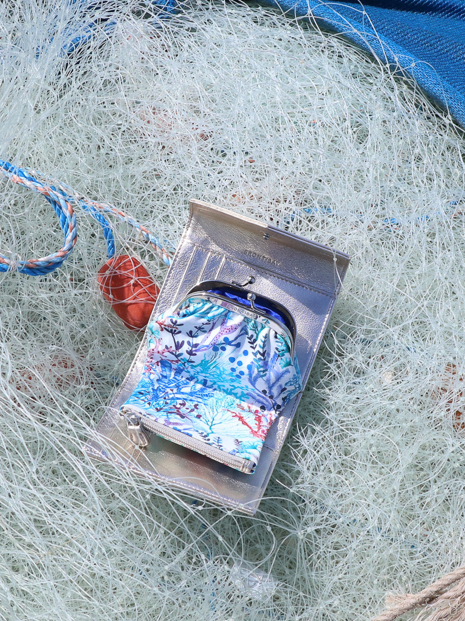 Pearl cuir luna - Doré - Liberty Reef Bleu