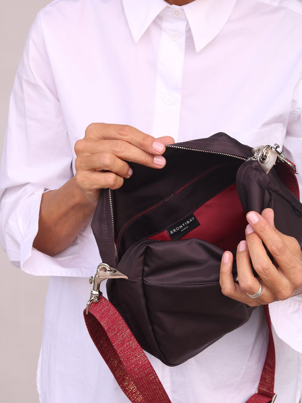 Ravello sac nylon satiné - Mure Sauvage