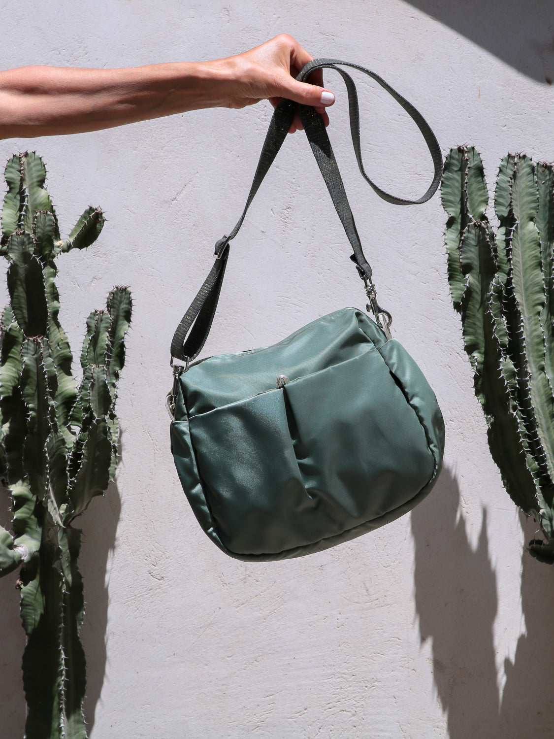 Ravello sac nylon satiné - Willow