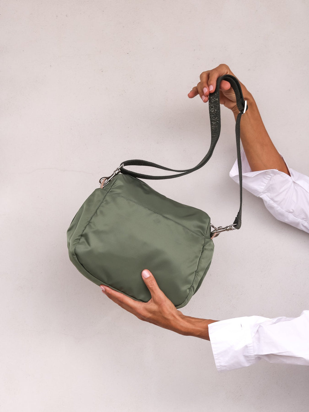 Ravello sac nylon satiné - Willow