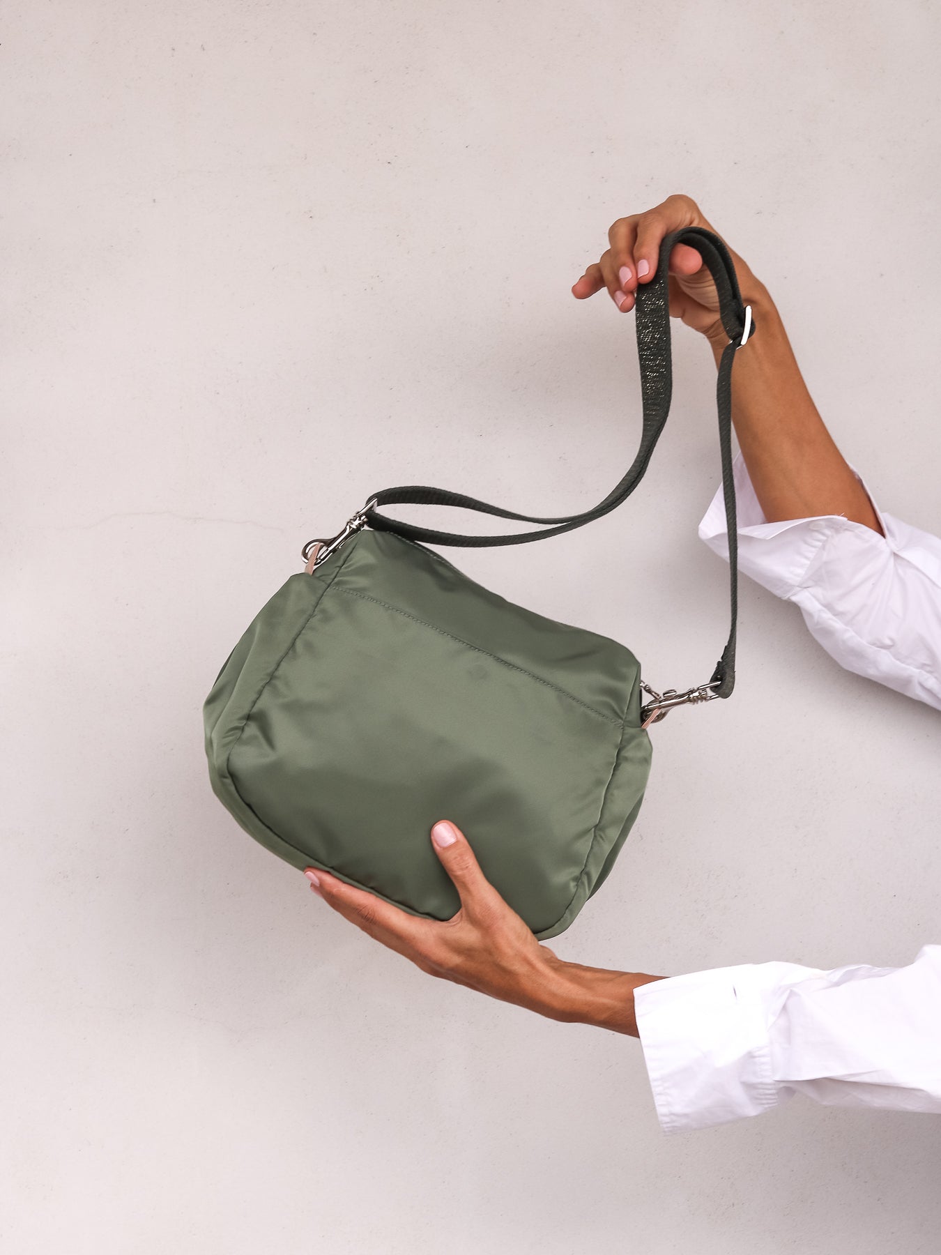 Ravello sac nylon satiné - Willow