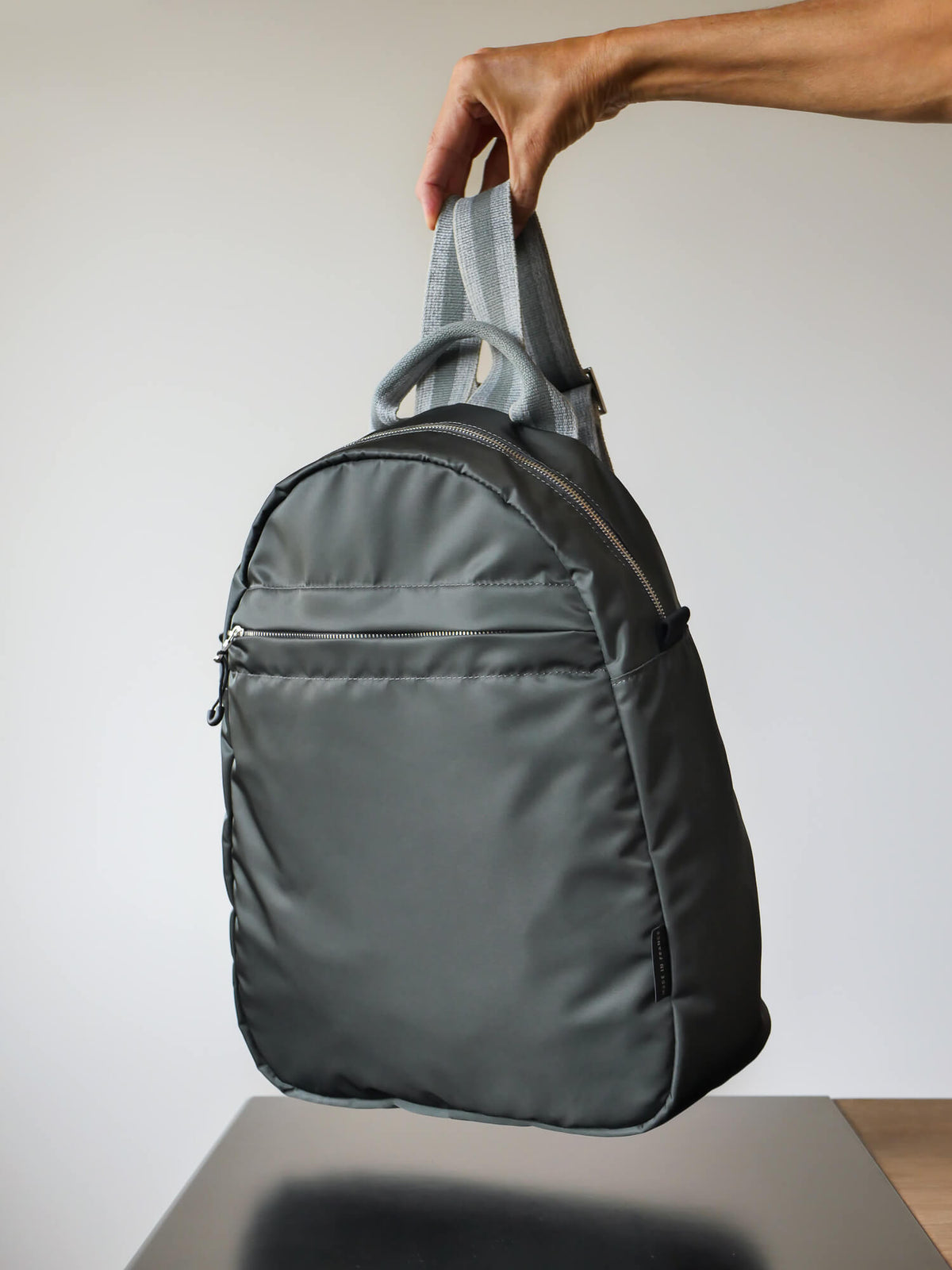 Gaston nylon satiné - Gris Foncé Swag Gris
