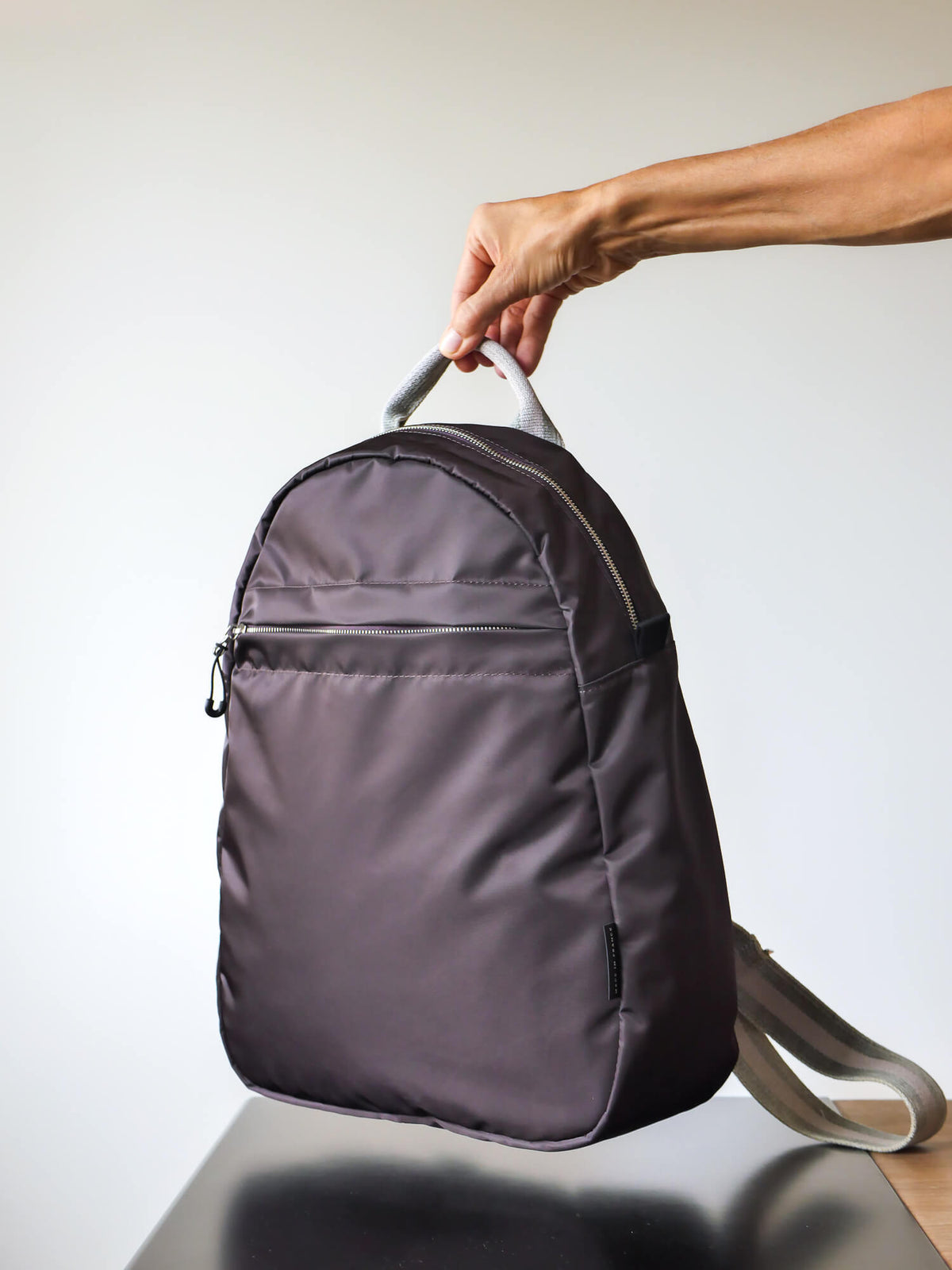 Gaston nylon satiné - Mure Sauvage Swag Rose