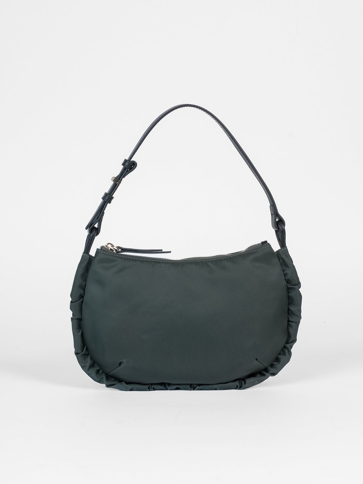 Beatrix sac nylon satiné - Gris Foncé
