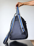 Gaston nylon satiné - Bleu Nuit Swag Bleu