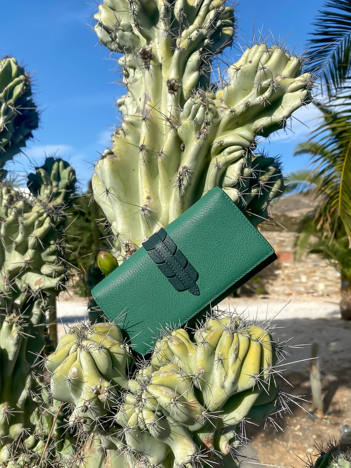 Atina cuir dutch - Green Tea