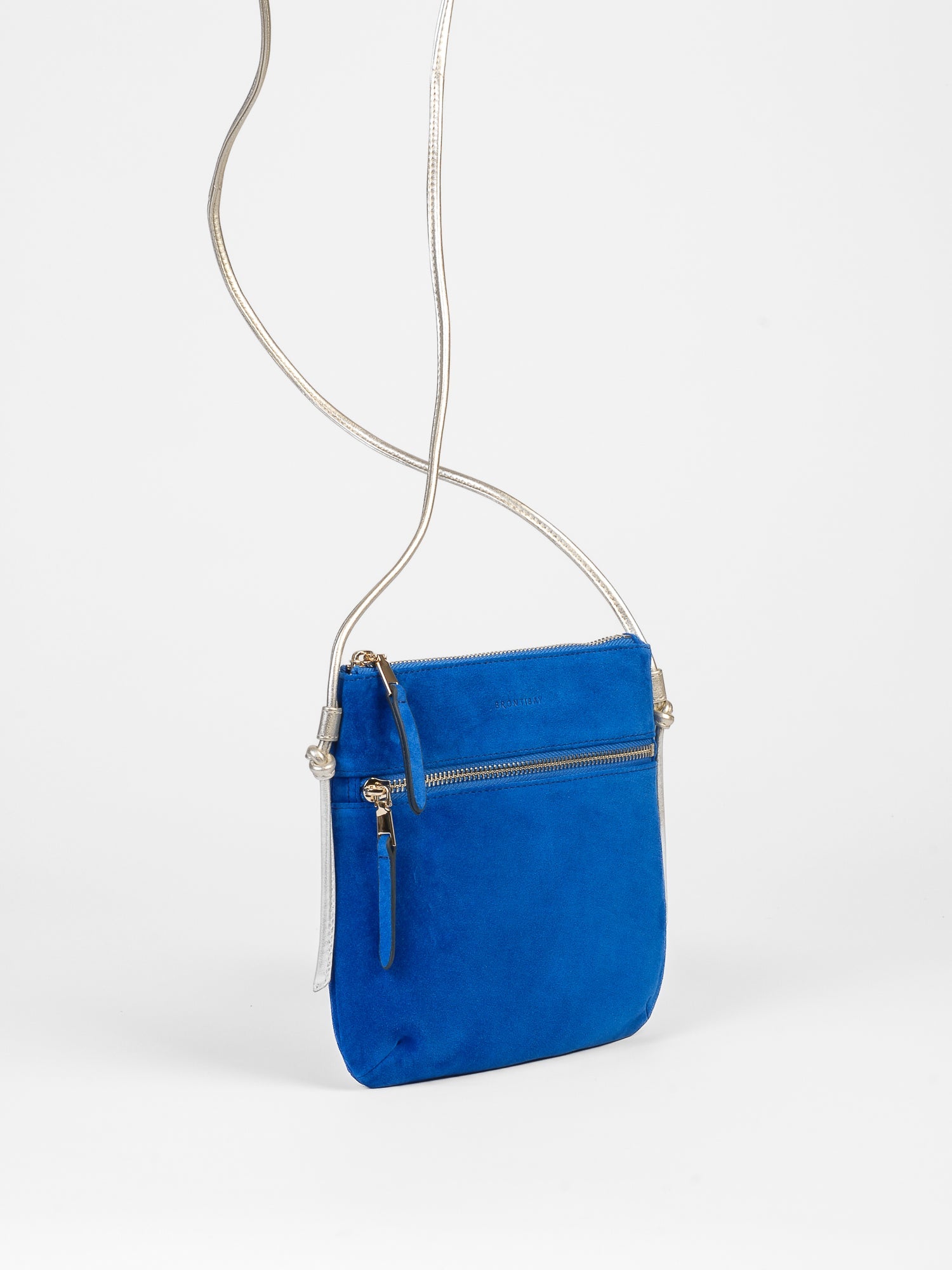 Lucia sac daim - Bleu Electrique
